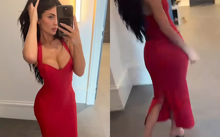 Khoe dáng trong bộ váy bó, Kylie Jenner tiếp tục bị nghi phẫu thuật thẩm mỹ vòng ba. (Ảnh: Daily Mail)