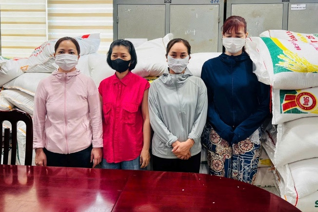 Các đối tượng bị khởi tố. Ảnh: Công an TP Hà Nội