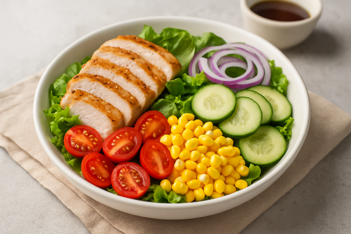 Ăn uống lành mạnh giúp tăng cường sức đề kháng tự nhiên.