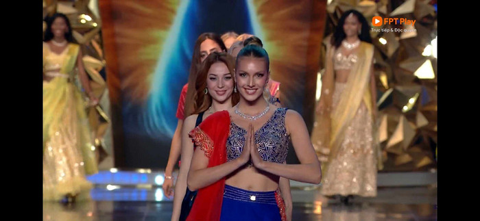 Trực tiếp Miss World 2025: Hoa hậu Ý Nhi đẹp rực rỡ ở phần mở màn Ảnh 2