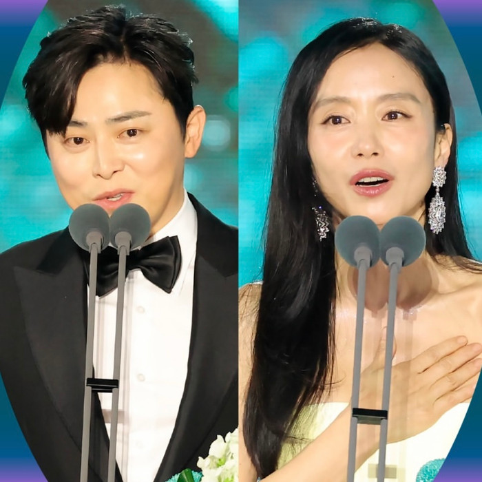 Jo Jung Suk và Jeon Do Yeon.