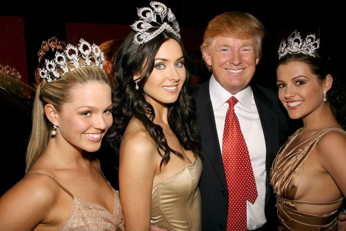 Dưới thời ông Donald Trump, Miss Universe vang danh toàn cầu. (Ảnh tổng hợp)