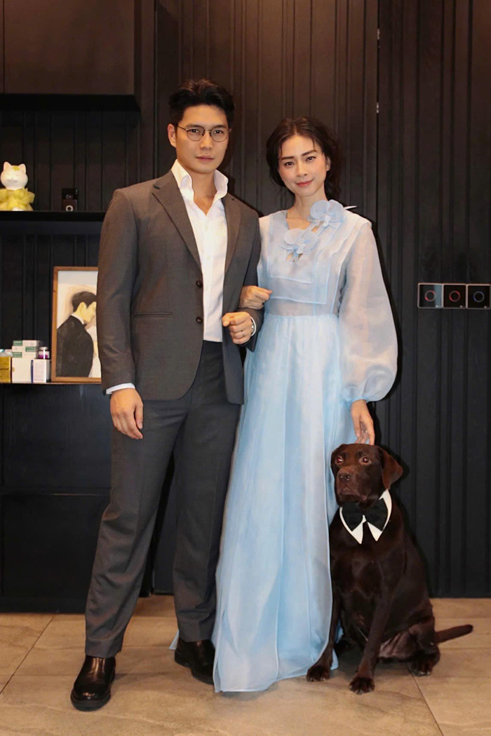 Ở tuổi 45, Ngô Thanh Vân khiến nhiều người xúc động khi sắp sửa bước vào hành trình làm mẹ. (Ảnh FBNV)