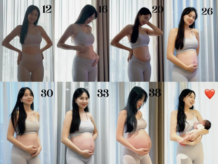 Showbiz 24h: MC Mai Ngọc lần đầu công khai hình ảnh khoe bụng bầu. Ảnh: FBNV