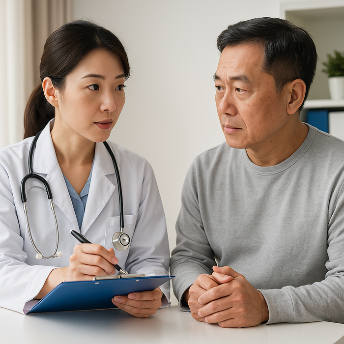 Nên chủ động tầm soát để phát hiện sớm triệu chứng.