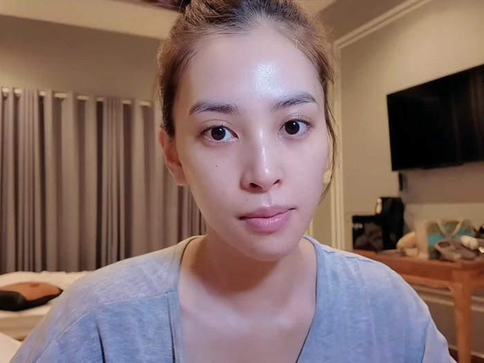 (Ảnh chụp màn hình từ vlog của Hoa hậu Tiểu Vy)