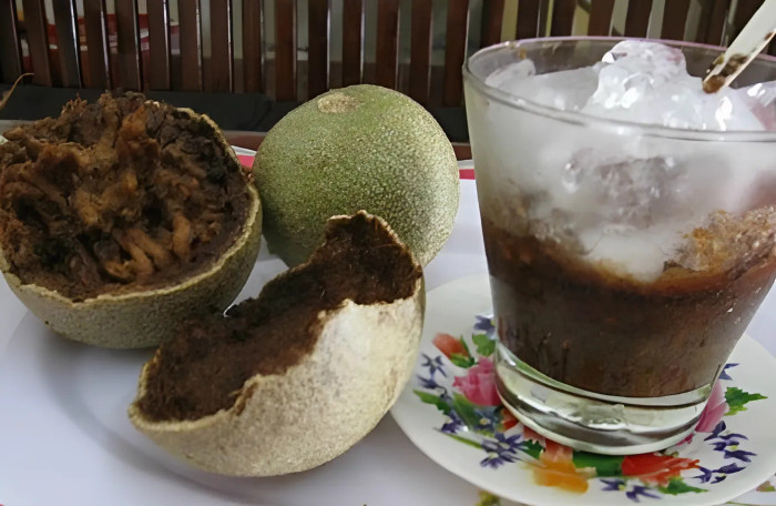 Quách được chế biến thành những món hấp dẫn, đặc biệt là quách dầm đá sữa. (Ảnh Hữu Tưởng - VNE)