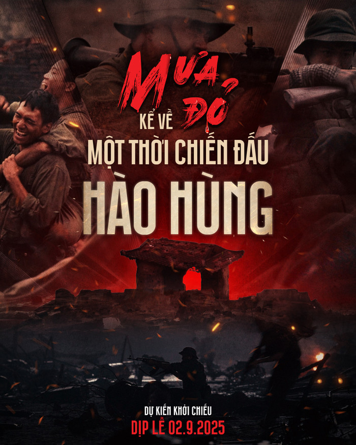 Một trong những hình ảnh đầu tiên của dự án Mưa Đỏ