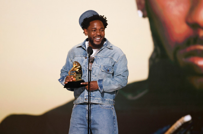Nam rapper Kendrick Lamar đại thắng tại Grammy 2025. (Ảnh: Billboard)