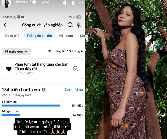 'Tài sản' của Hoa hậu H'Hen Niê tăng vọt sau thông báo mang thai con đầu lòng. (Ảnh: FBNV)