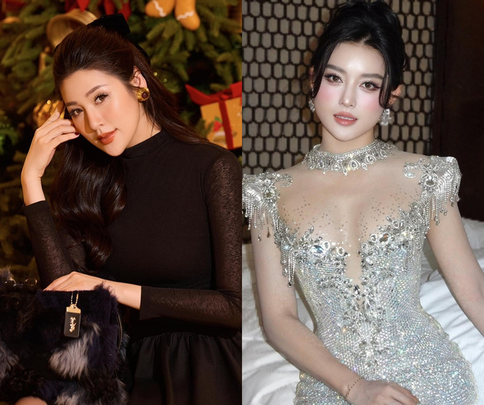 8 năm qua, Tú Anh và Huyền My bị đồn 'nghỉ chơi' dù trước đó từng là chị em thân thiết trong Vbiz. (Ảnh FBNV)