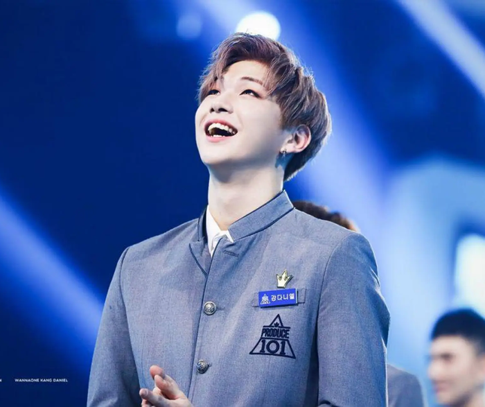 Kang Daniel trong Produce 101 (ảnh: Twitter.com/tearssign)