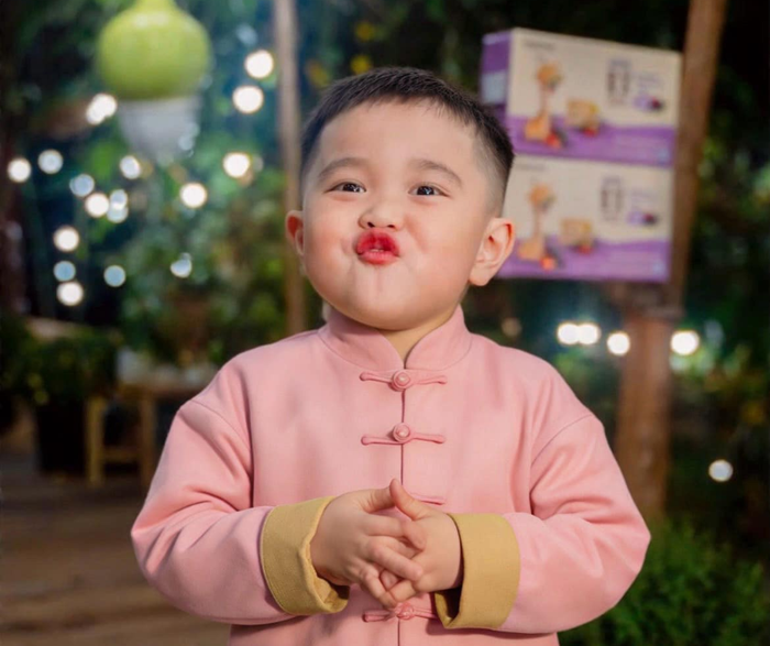 KuPhin - con trai Lê Dương Bảo Lâm.  (Ảnh: Fanpage Lê Dương Bảo Lâm)