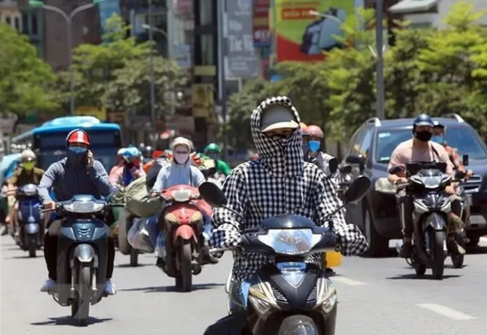 Thời tiết Hà Nội ngày 19/6: Ban ngày nắng nóng. Ảnh: Chinhphu.vn