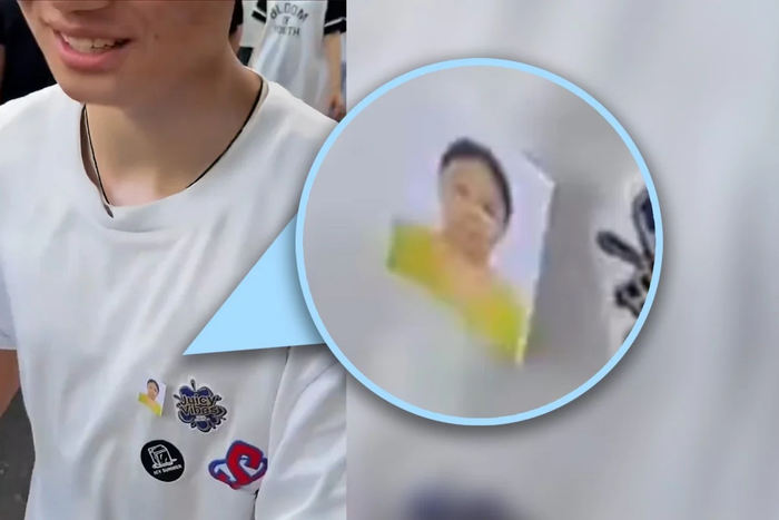 Chàng trai đeo di ảnh mẹ quá cố trên ngực áo khi đi thi khiến hàng triệu người xúc động Ảnh 1