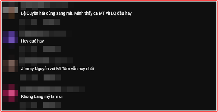 Dân mạng gọi tên Mỹ Tâm bên dưới màn trình diễn của Lệ Quyên Ảnh 2