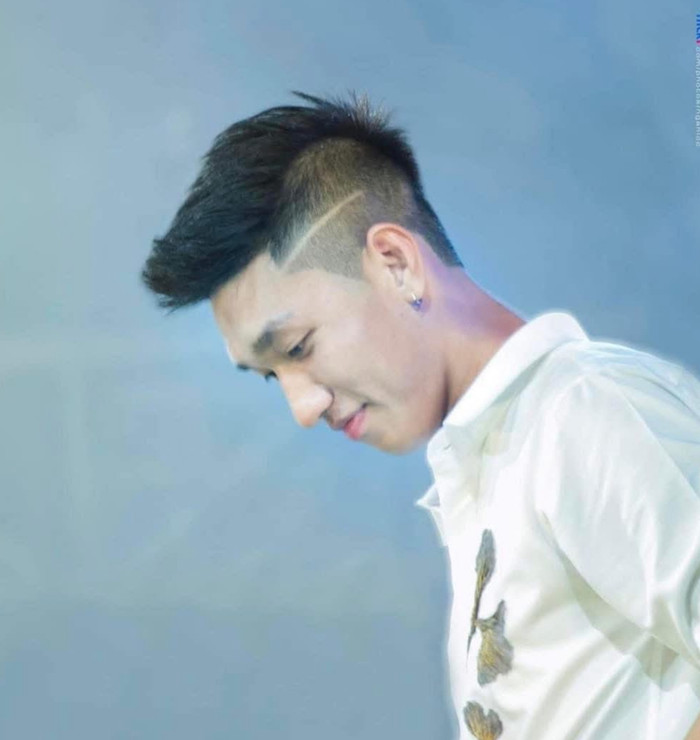 Tiền vệ Trọng Đại gây bất ngờ lớn khi tái xuất sân cỏ theo cách khó tin nhất. Ảnh: FBNV