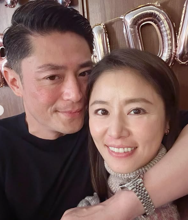 Lâm Tâm Như đăng tải hình ảnh hạnh phúc bên Hoắc Kiến Hoa. Ảnh: IGNV