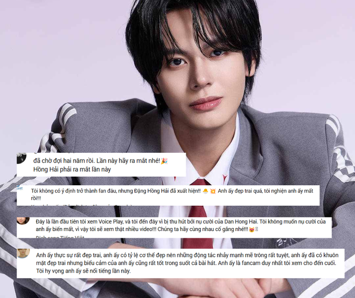 Khán gỉả đã dành nhiều lời khen có cánh cho Đặng Hồng Hải