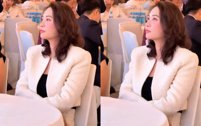Diện mạo, cụ thể kiểu tóc gây bàn tán của Đàm Thu Trang - vợ Cường Đô La. (Ảnh cắt từ clip)