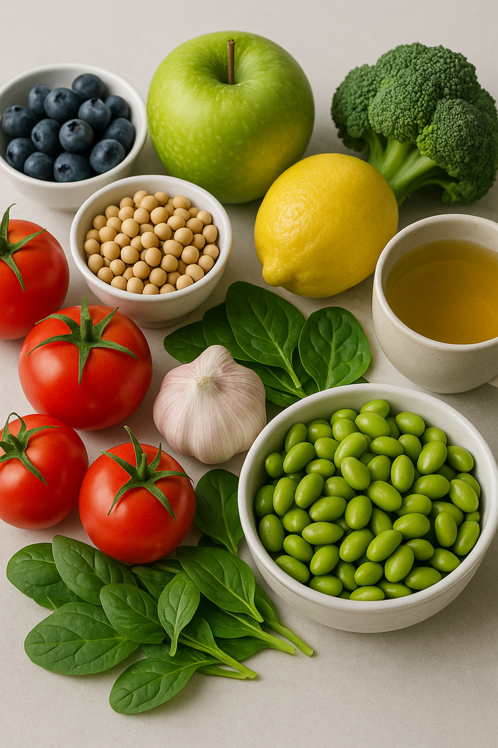 Chế độ ăn giàu rau củ, trái cây, ngũ cốc nguyên hạt có khả năng ngăn chặn sự hình thành và phát triển của tế bào ung thư.