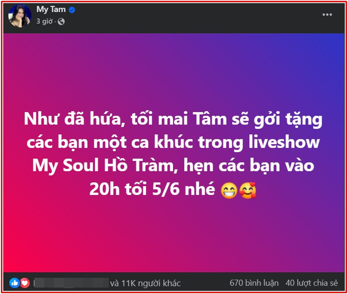 Bất ngờ trước động thái của Mỹ Tâm Ảnh 2