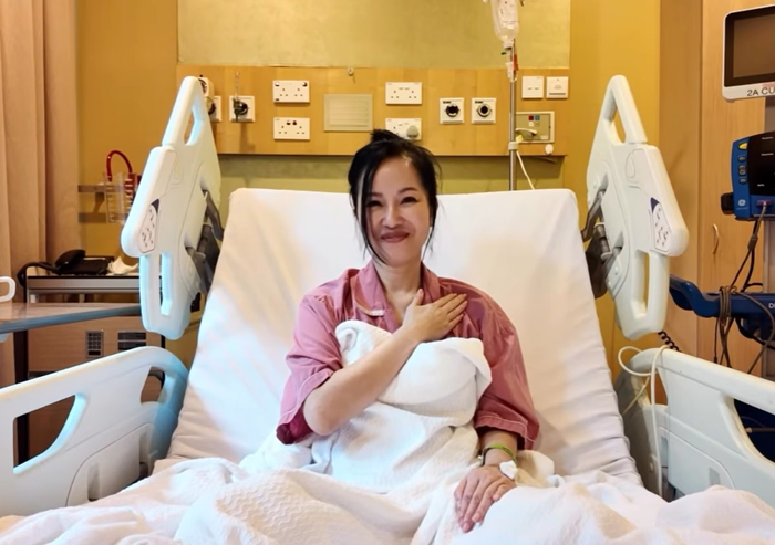 Đầu năm 2025, Hồng Nhung thông báo bị ung thư và hiện đang điều trị. Ảnh: Chụp màn hình video