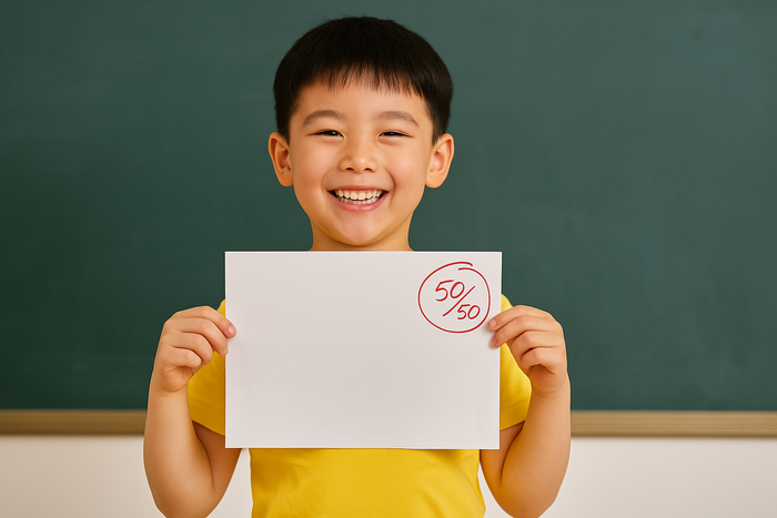 Nhiều người đánh giá cao sự cá tính của cậu học trò. Ảnh minh hoạ