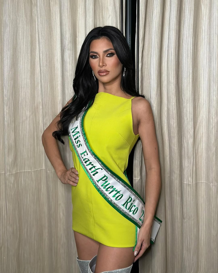 Hoa hậu Trái đất Puerto Rico 2025 trả lại vương miện sau 5 tháng đăng quang. (Ảnh IGNV)