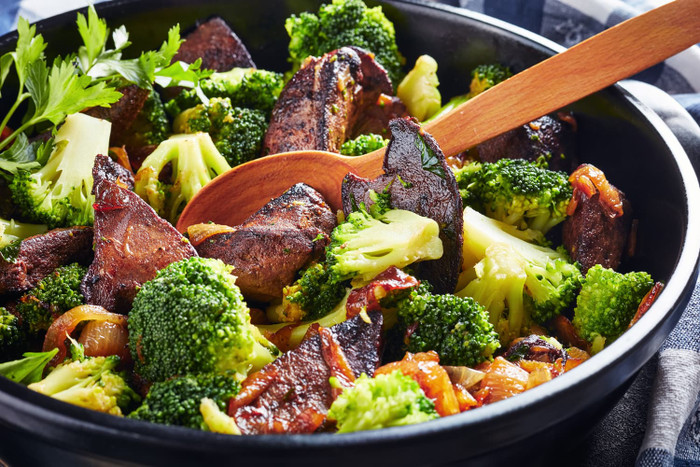 Món ăn từ gan động vật được cho là giàu dinh dưỡng, tốt cho sức khỏe. (Ảnh: rollingwoodfarms)