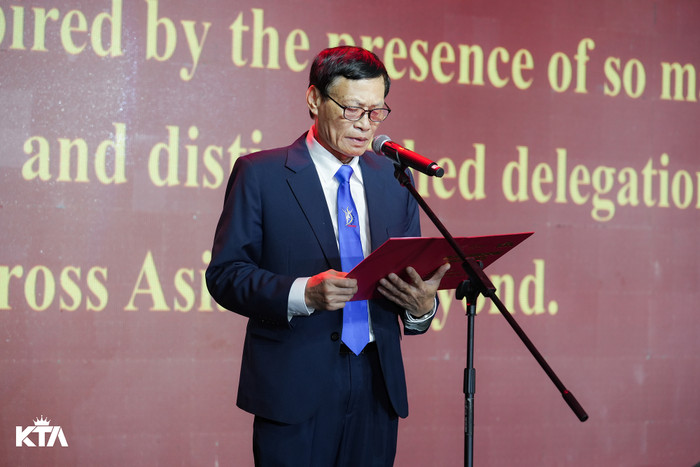 Ông Trần Chiến Thắng - Chủ tịch Liên đoàn Thể dục Việt Nam.