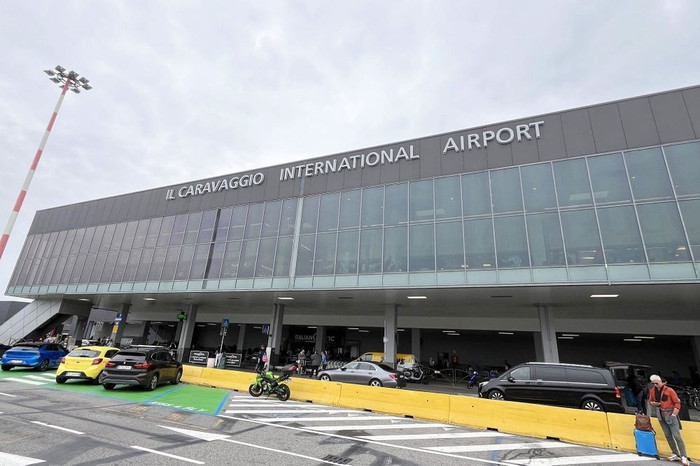 Sự cố xảy ra tại Sân bay Milan Bergamo, miền bắc nước Ý, được chụp trong ảnh lưu trữ năm 2024. (Michele Maraviglia/EPA-EFE/Shutterstock)