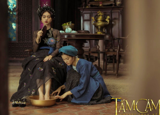 Vẻ quyền lực trong bộ đồ cổ trang trên người Ngô Thanh Vân là không thể chối cãi