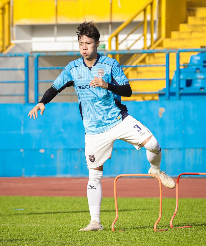 Trung vệ Quế Ngọc Hải đã nói lời chia tay CLB Bình Dương vào hôm nay. Ảnh: CLB Bình Dương