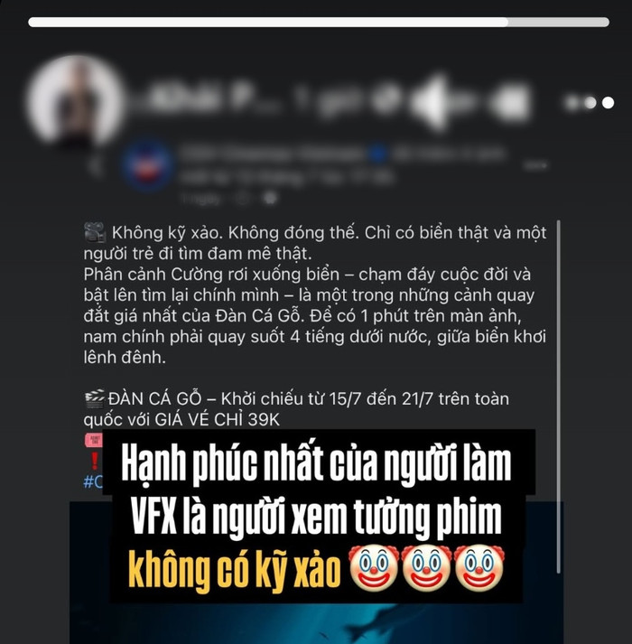 Thành viên team VFX lên tiếng nhận định