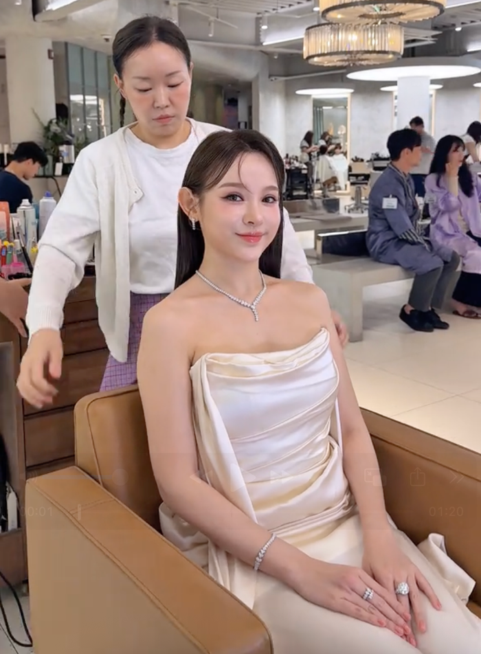 Huyền Baby khi tham gia sự kiện này đã tốn nhiều tâm tư, công sức để chuẩn bị. Ảnh: Ảnh: TikTok huyenbaby_offical