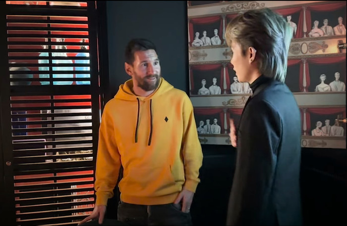 Jack từng gặp Lionel Messi. Ảnh: FBNV