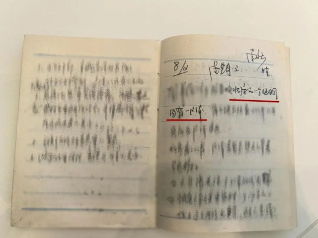 Nhật ký xử lý vụ án của cảnh sát.