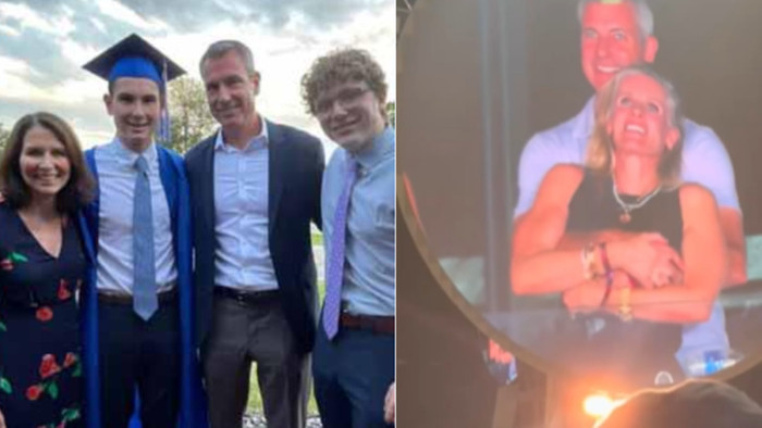 Ông Andy Byron đã kết hôn với bà Megan Kerrigan Byron - một giảng viên tại Trường Bancroft. Gia đình họ hiện cư trú tại New York và có hai người con. (Ảnh: Times Now)