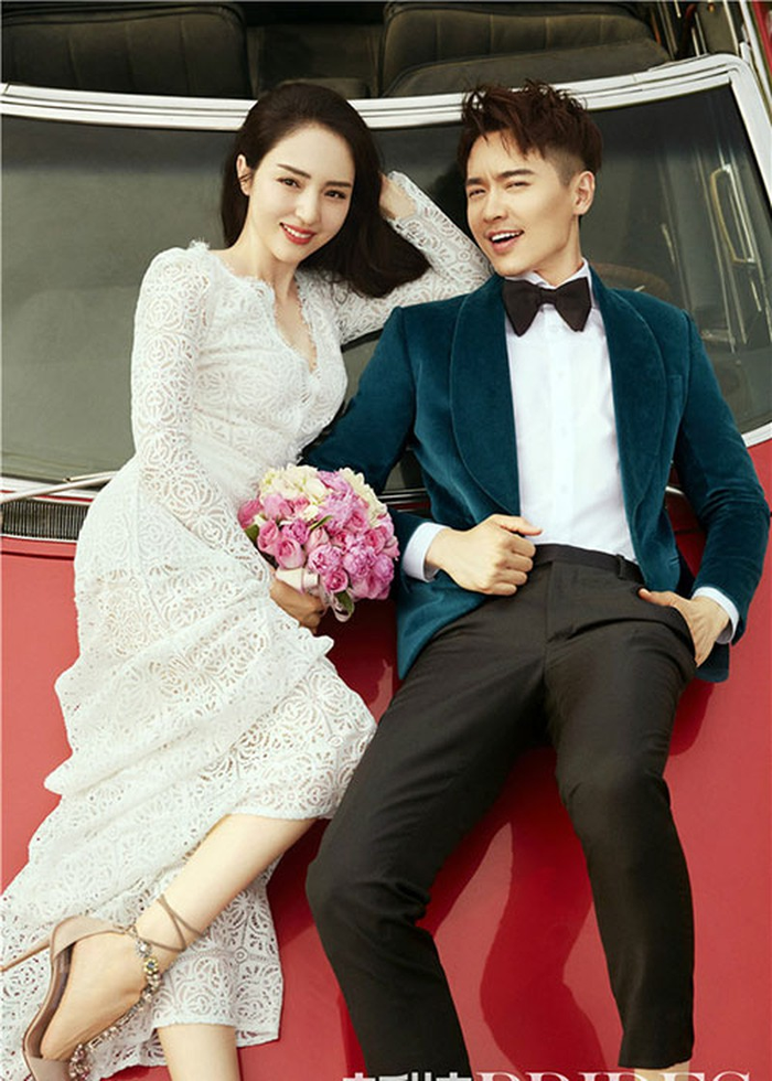 Nữ diễn viên và chồng cũ là Cao Vân Tường. (Ảnh Sohu)