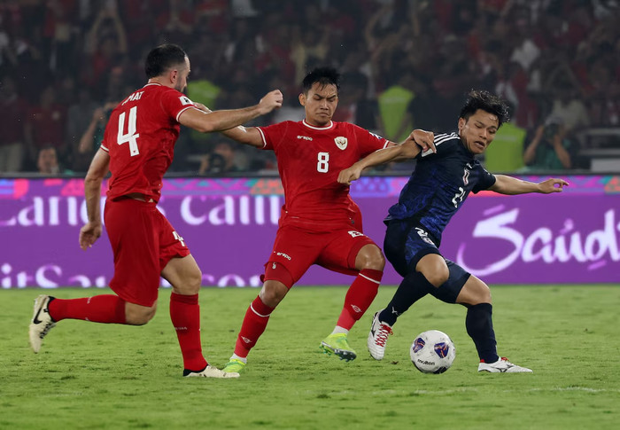Cơ hội đến World Cup 2026 của tuyển Indonesia bây giờ có thể nói vô cùng khó khăn, thậm chí khó có một suất play-off. Ảnh: Reuters