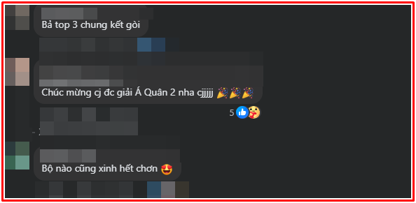 Nhiều cư dân mạng đã trào vào bài đăng mới của Phương Mỹ Chi để gửi lời chúc mừng đến nữ ca sĩ dù kết quả chung cuộc có ra sao (Ảnh chụp màn hình). 