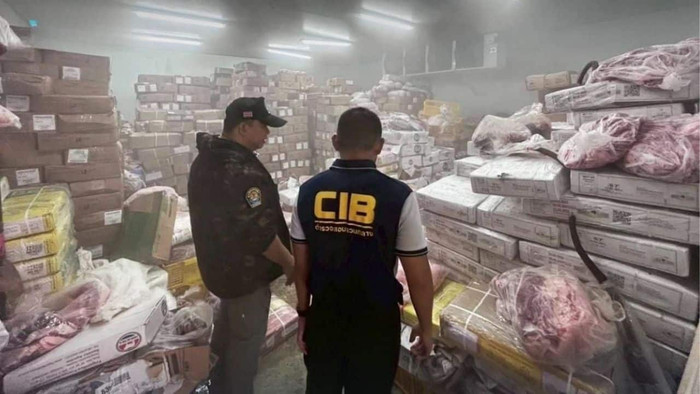 Phát hiện 41 tấn thịt bò ngâm Formalin tuồn ra chợ đầu mối Ảnh 1