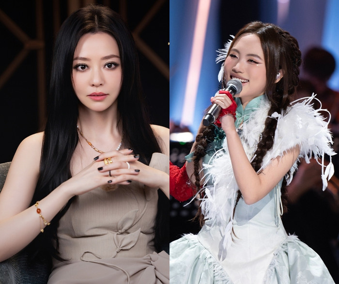 Đây là lần đầu tiên Phương Mỹ Chi hoàn toàn chinh phục giám khảo Trương Lương Dĩnh, khiến cô phải bỏ phiếu cho đại diện đến từ Việt Nam. (Ảnh Sinchew/FBNV)