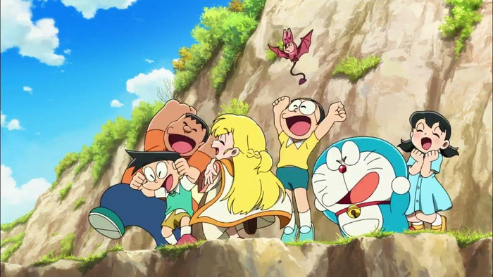 Doraemon trở thành “cỗ máy kiếm tiền” quen thuộc của các rạp phim Việt Nam mỗi dịp nghỉ hè. Ảnh: X