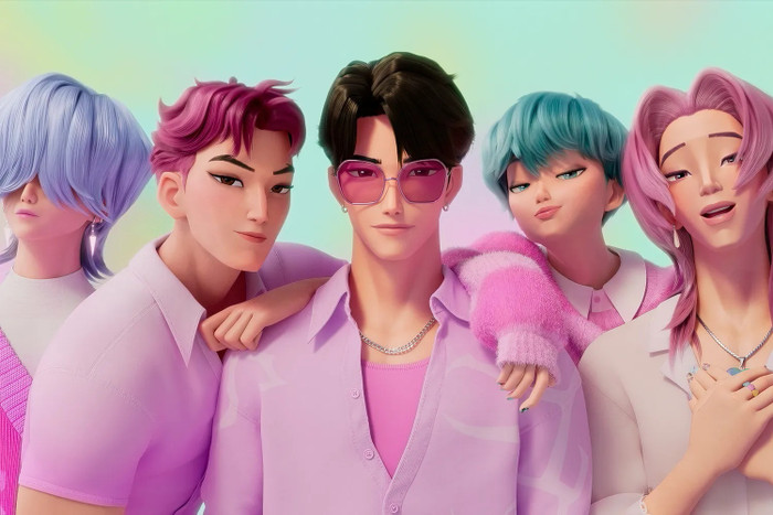 Nhóm Saja Boys của 'KPop Demon Hunters'.