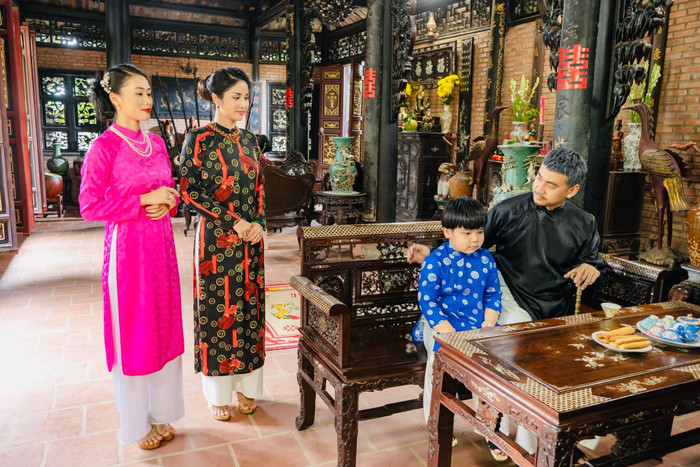 Căn biệt thự tại Đồng Nai được sử dụng làm phim trường. (Ảnh: FBNV)