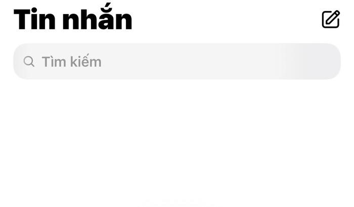 Mục tin nhắn đã xuất hiện trên Thread. (Ảnh: chụp màn hình)