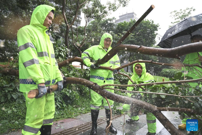 Trung Quốc căng mình ứng phó bão 'cuồng phong' Wipha, nhiều khu vực ngập lụt nghiêm trọng Ảnh 3