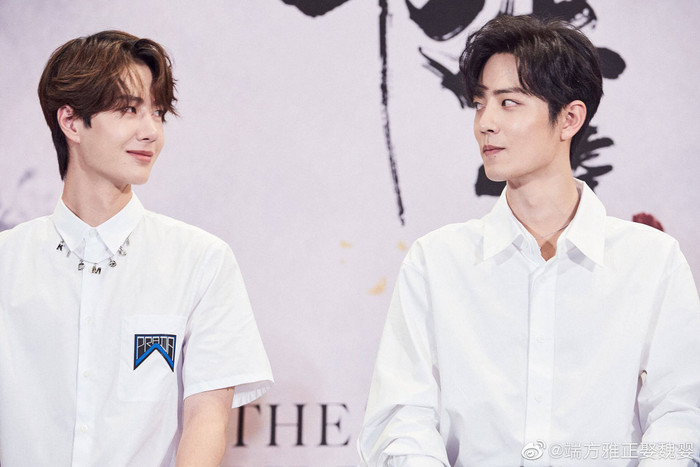 Khán giả mong chờ màn tái hợp của hai nam diễn viên Trần Tình Lệnh (Ảnh: Weibo). 